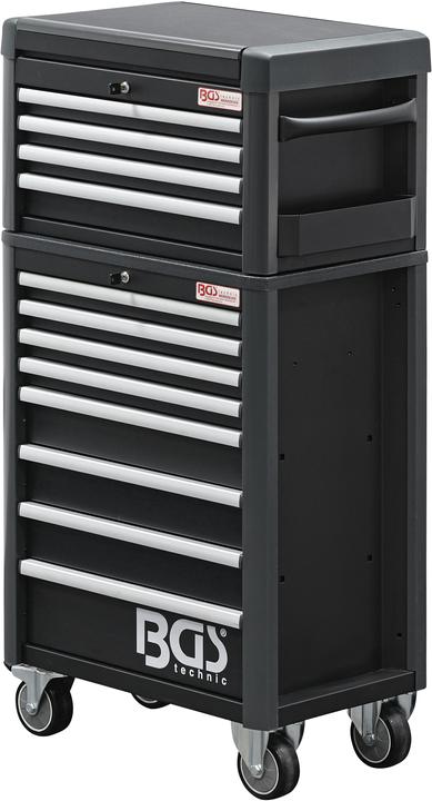 Produktbild BGS Werkstattwagen Profi Standard Maxi 12 Schubladen mit 263 Werkzeugen (263 x)