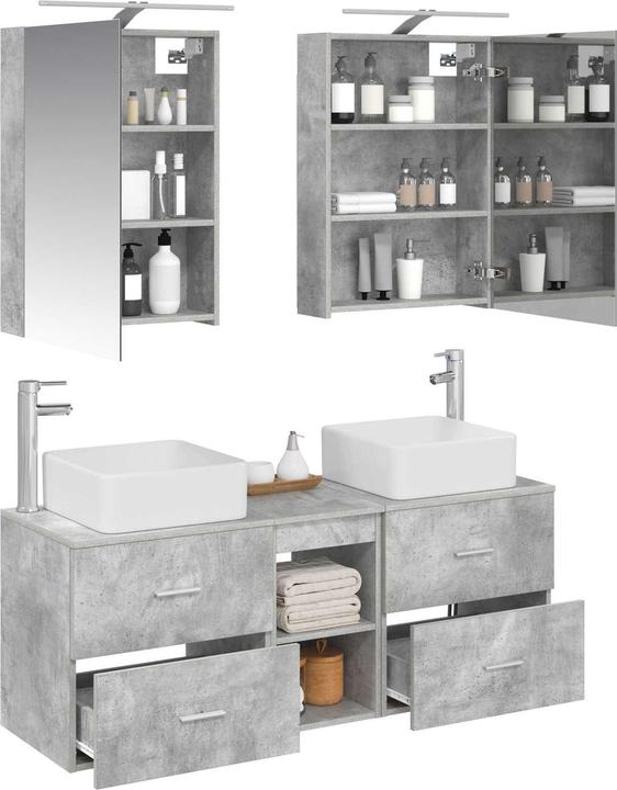Produktbild vidaXL Badezimmermöbel-Set
