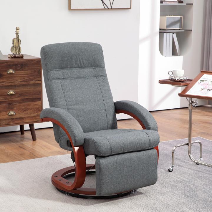 Actual product image Homcom Relaxsessel Polyester Grau