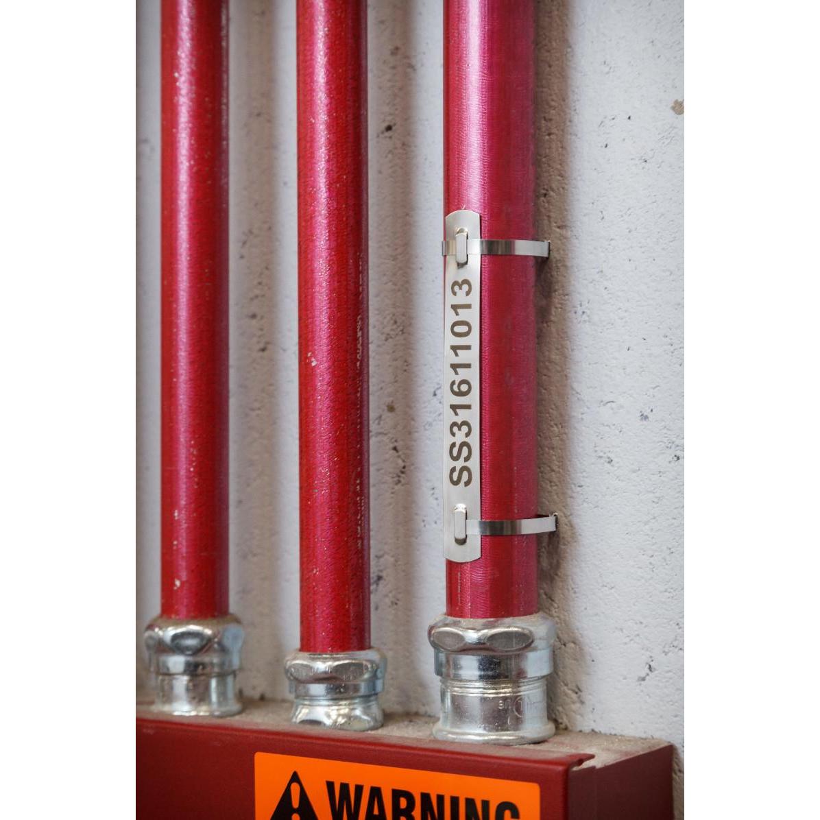 Thumbnail - Brady, Kabelbinder, Kabelbinder (Metallkabelbinder, 130 mm, 100 Stk.)