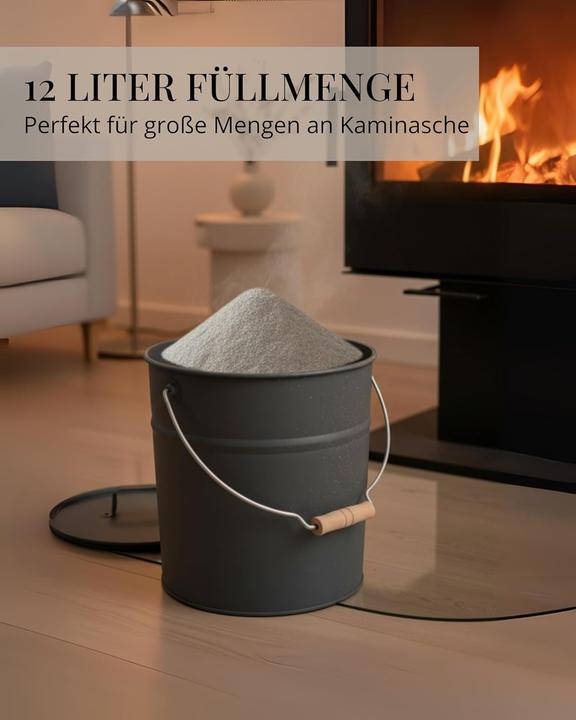 Image du produit Livlig Ascheeimer mit Deckel