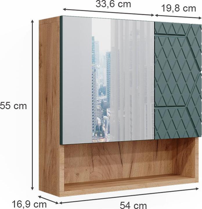 Produktbild Vicco Irma (54 x 16.90 x 55 cm)