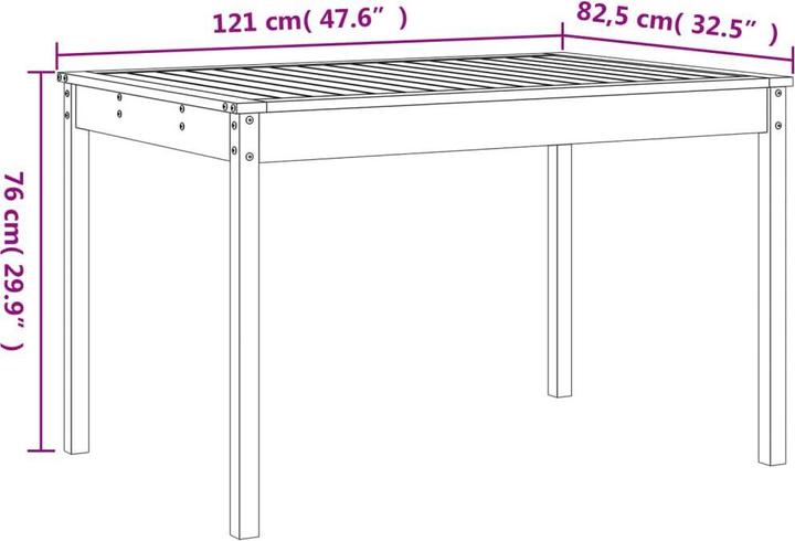 Produktbild vidaXL Gundel (82.50 cm)