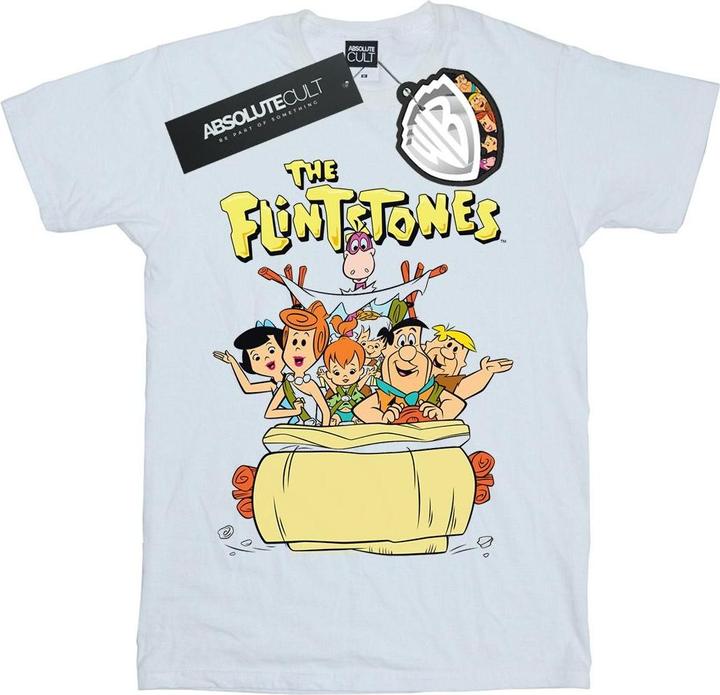 Actual product image The Flintstones Mens The The Ride T-Shirt (XXL)