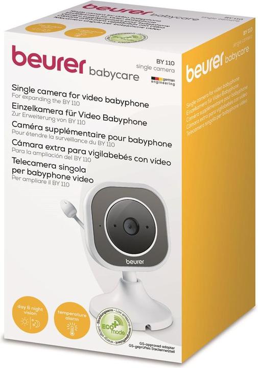 Produktbild Beurer BY 110 Einzelkamera (Babyphone mit Kamera, 300 m)