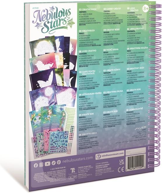Actual product image Nebulous Stars Stickers by numbers