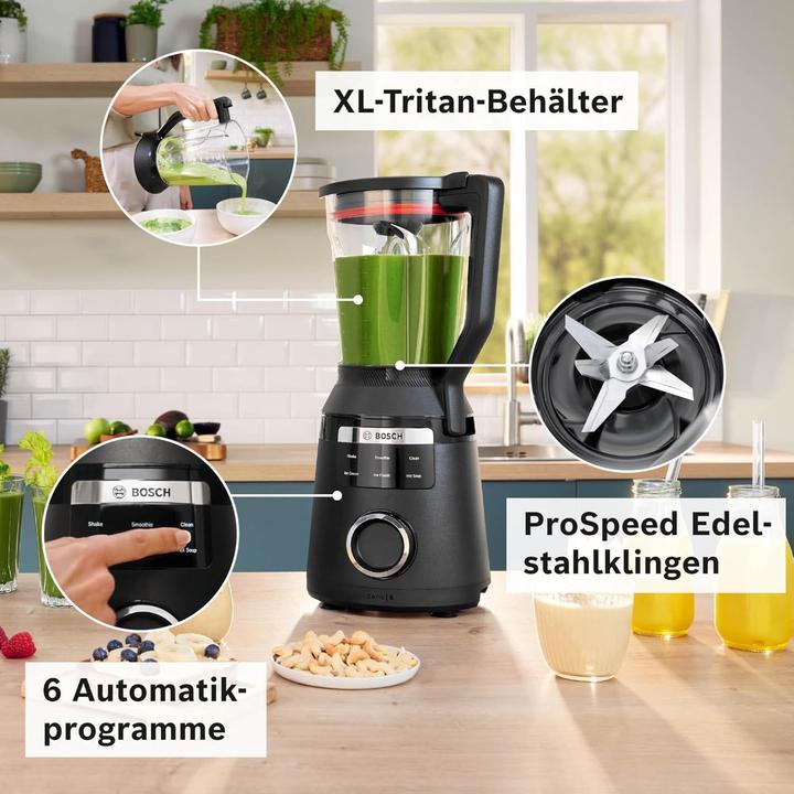 Produktbild Bosch Hausgeräte Serie 6 VitaPower MMBD665B1 (1800 W)