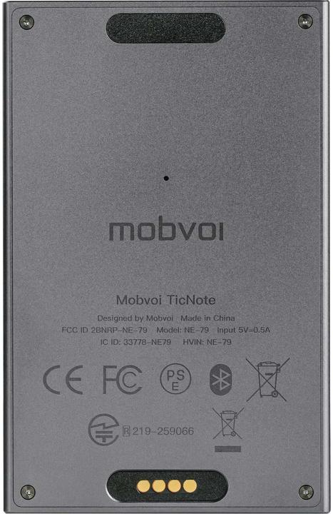 Productafbeelding Mobvoi TicNote voice recorder (gray) (64 GB)