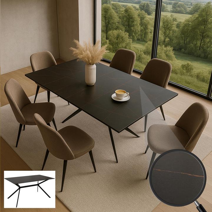 Produktbild JOHN316 Esszimmertisch (90 x 160 x 76 cm)