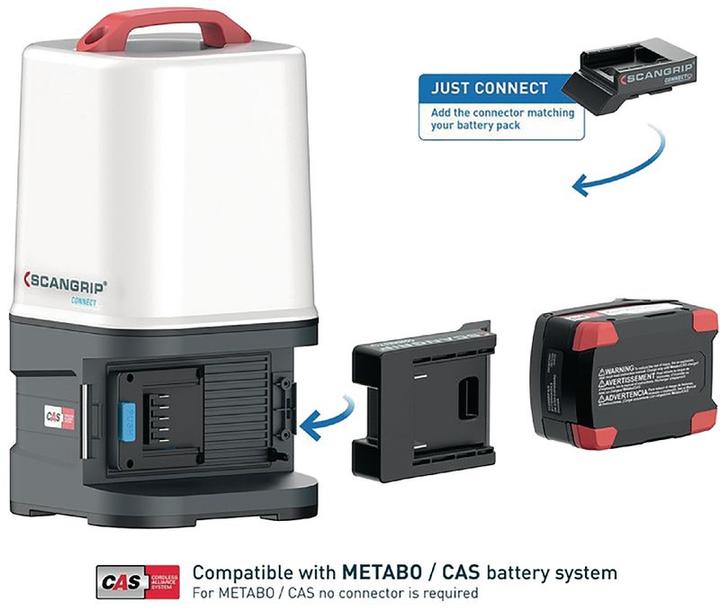 Actual product image Scangrip Area 10 Connect (10000 lm)