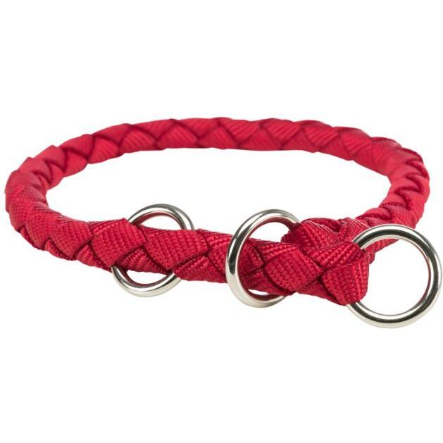 Trixie Cavo Zug-Stopp-Halsband (M, Hund, Hundesport), Halsband + Leine