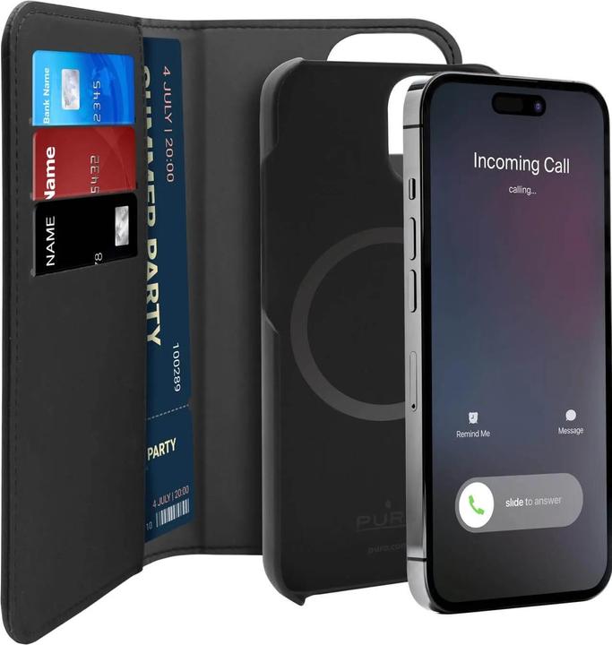 Image du produit Puro Portefeuille détachable (Apple iPhone 13, Apple iPhone 14)