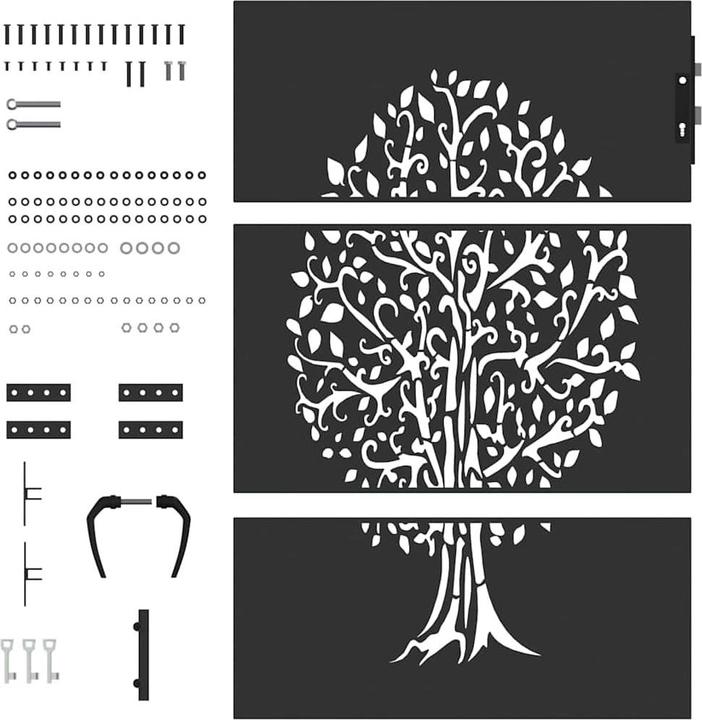 Image du produit vidaXL Gartentor
