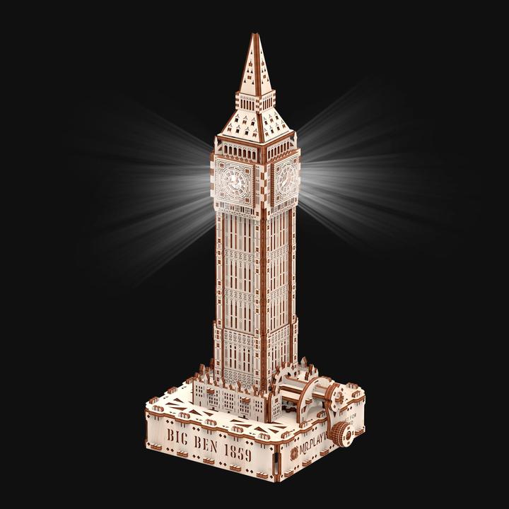Actual product image Mr Playwood : Big Ben - Ecolight