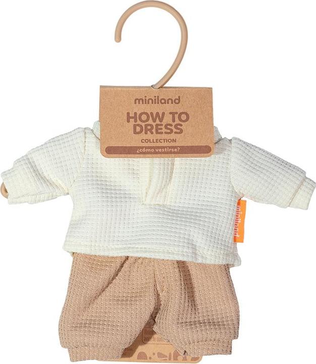 Produktbild Miniland WINTER-T-SHIRT UND HOSE FÜR 21-CM-PUPPE