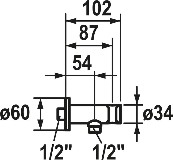 Image du produit KWC Raccord de flexible de douche