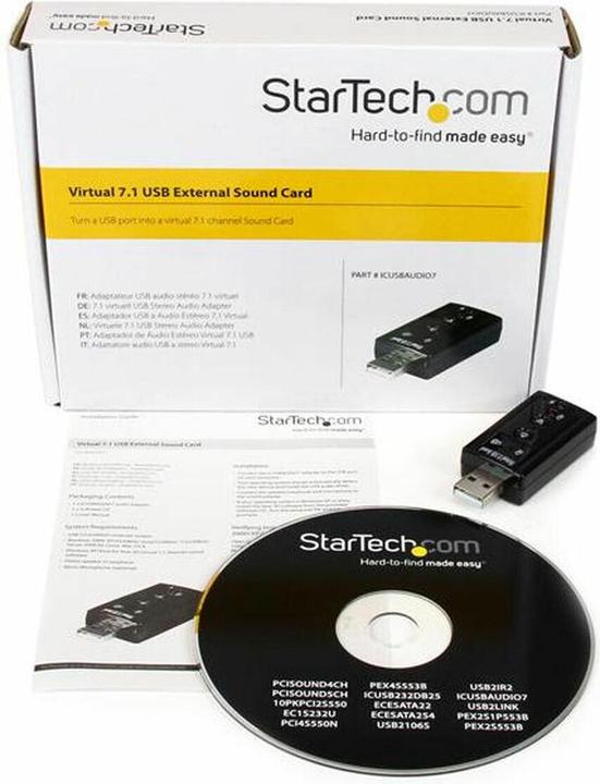 Actual product image StarTech USB Stereo Audio Adapter (USB)