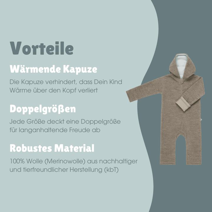 Produktbild Emma & noah Wollwalk Overall (86, 92)