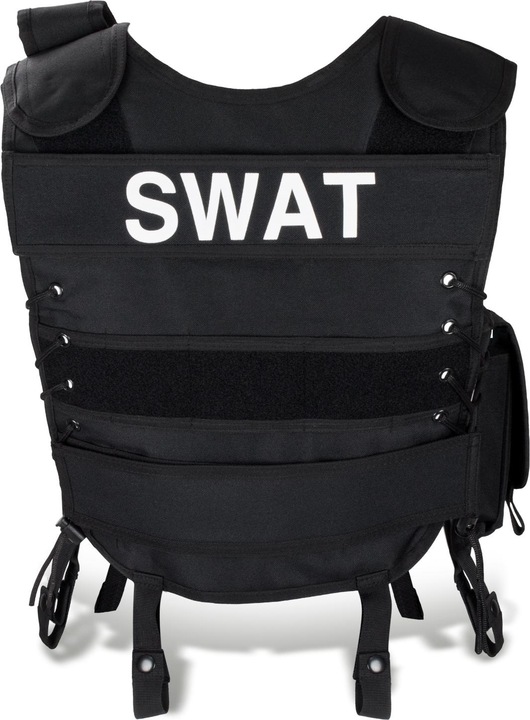 Produktbild Black Snake Kostüm Einsatzweste und Patch (M/L)