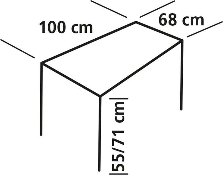 Actual product image Eurotrail Camping table