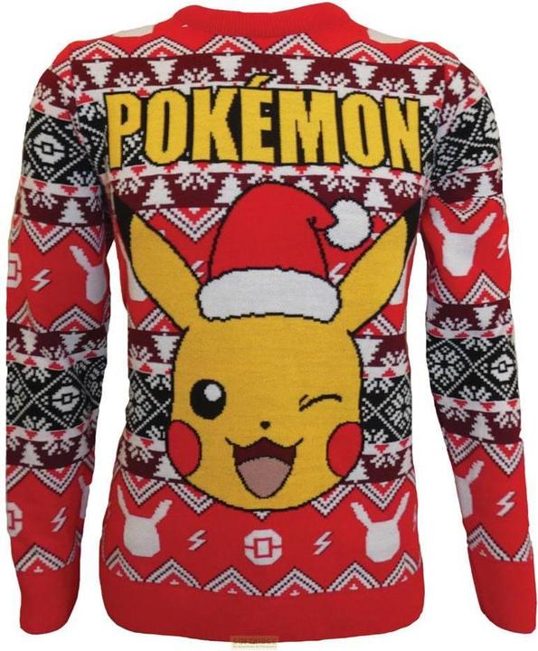 Produktbild Heroes Inc Pokémon Sweatshirt Christmas Jumper Pikachu (XL) (XL)