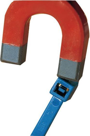 Produktbild HellermannTyton Kabelbinder blau 150x3,5mm MCT30R (Kunststoffkabelbinder, 150 mm, 100 Stk.)