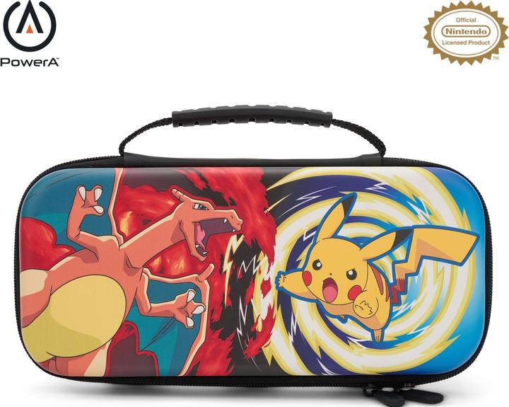 Actual product image PowerA Protection Case for Nintendo Switch or Switch Nintendo Lite - Pokémon: Charizard vs. Pikachu (Switch OLED, Switch Lite)