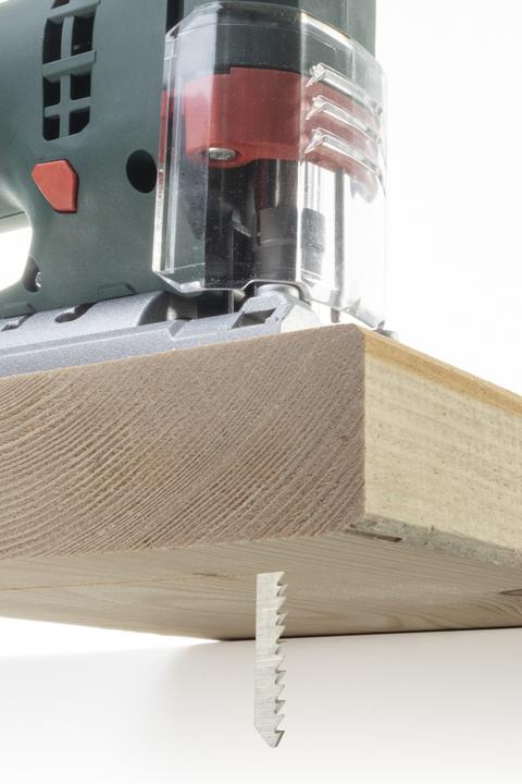 Produktbild wolfcraft 2 Stichsägeblätter HCS L=115mm U-Schaft