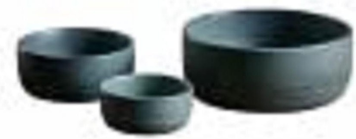 Actual product image RAW Bowl set - 3 pcs - Northern Green (3 x)
