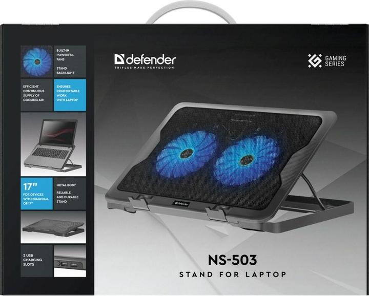 Produktbild Defender Notebook cooling pad NS-503 metal 15.6 "-17"