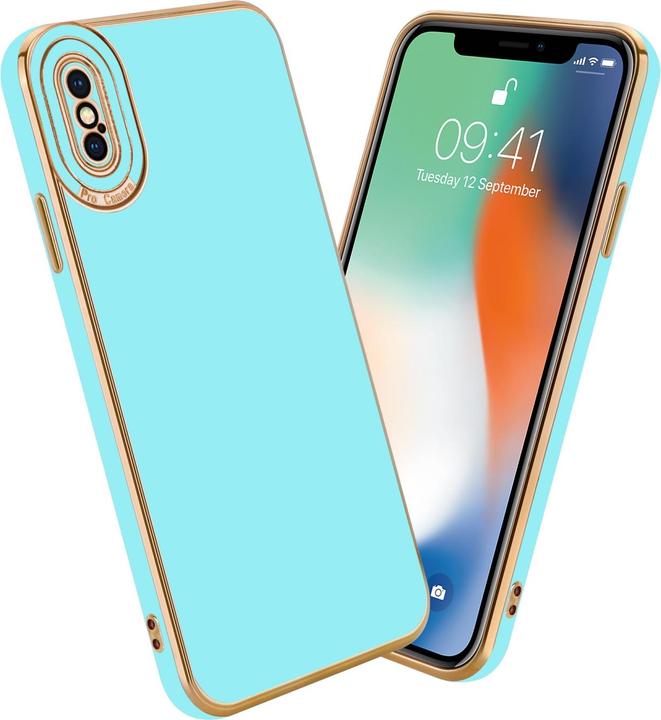 Turchese lucido - oro rosa