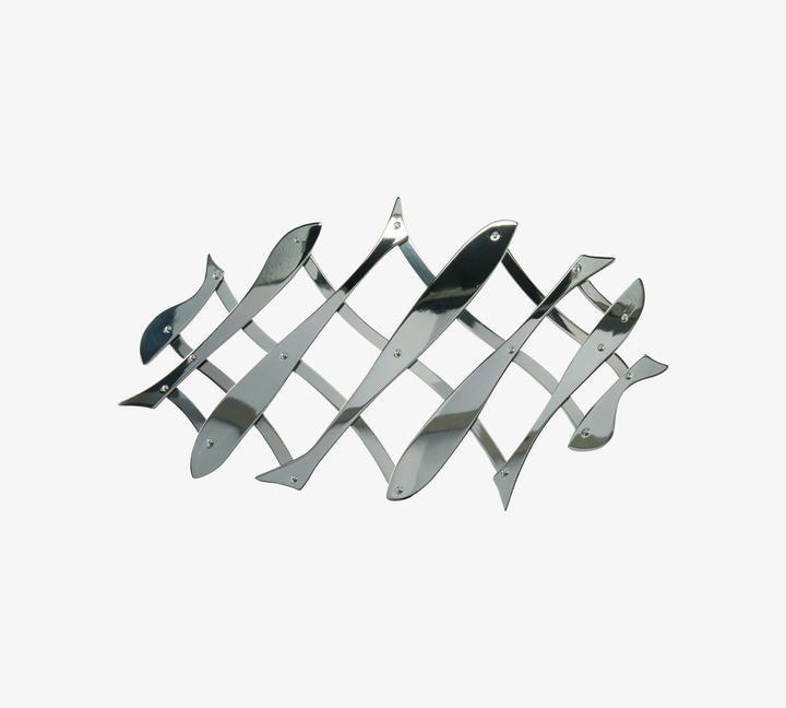 Produktbild Alessi Untersatz silberfarben (1 x, Pfannenuntersetzer)
