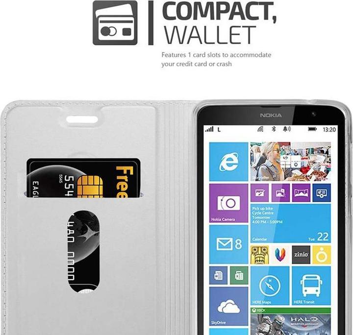 Productafbeelding Cadorabo Boek Classy Style Cover (Nokia Lumia 1320)