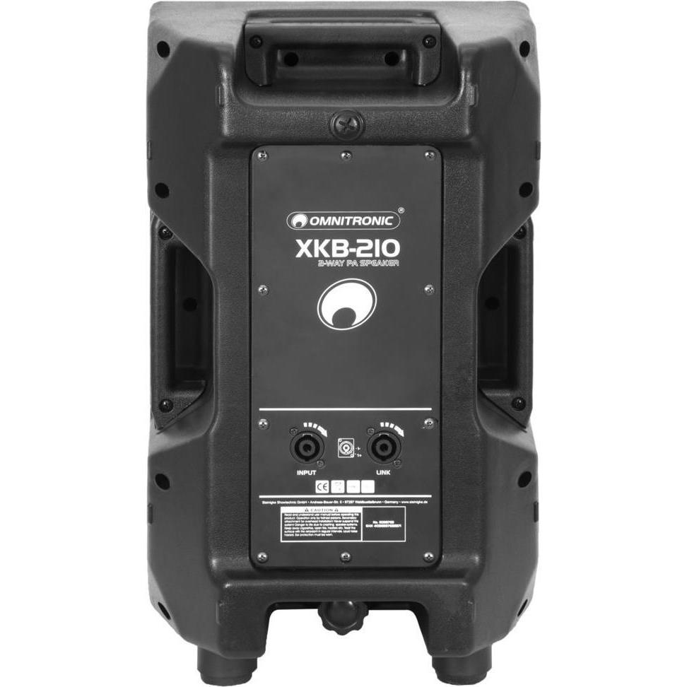 Thumbnail - Omnitronic KB-210 (Passiv, 1x 250 W), PA Lautsprecher, Schwarz