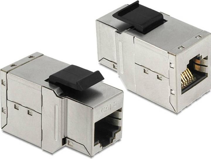 Image du produit Delock Unité modulaire enfichable (accouplement) (STP, CAT6)