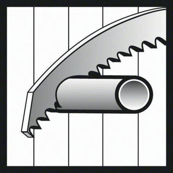 Actual product image Bosch Professional Zubehör Sabre saw blade S 1122 VF. Flexible for Wood and Me