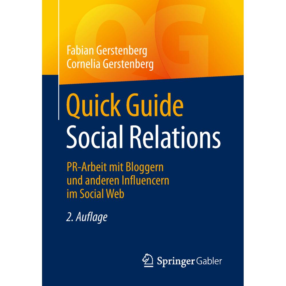 Thumbnail - Quick Guide Social Relations, Fachbücher von Fabian Gerstenberg, Cornelia Gerstenberg