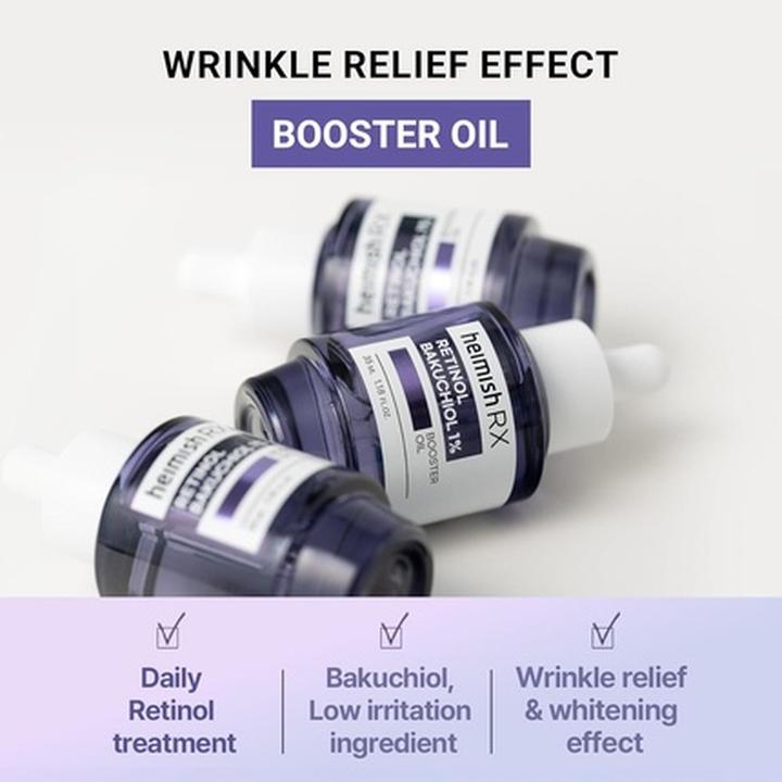 Image du produit Heimish Rx Retinol Bakuchiol Booster Oil Anti-Aging Face Serum (35 ml)