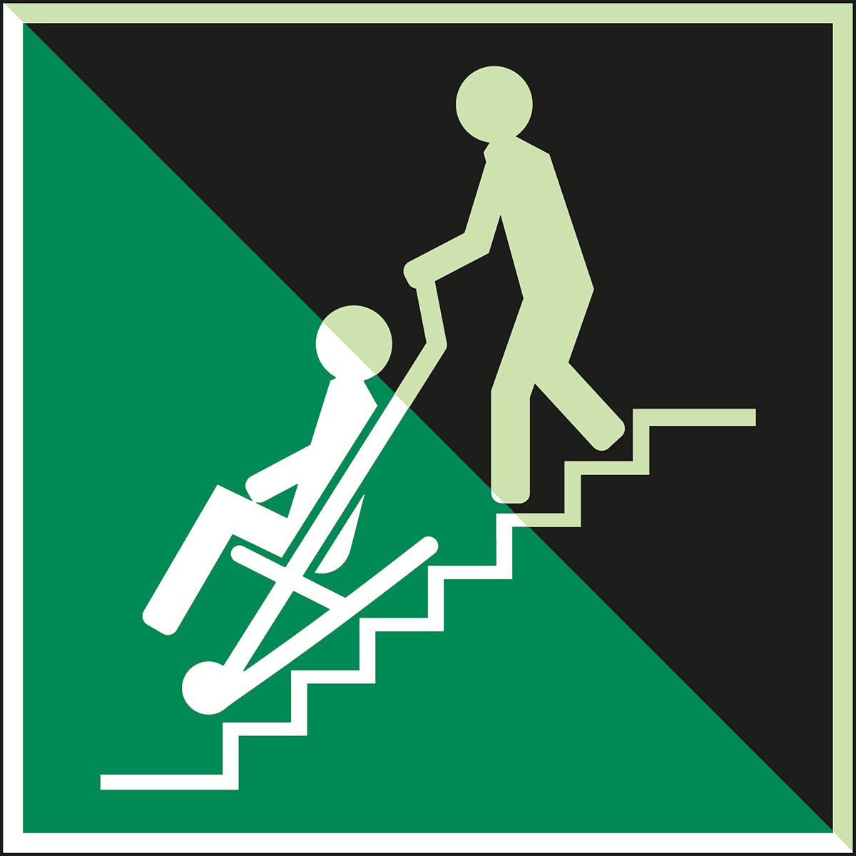 Brady, Segnaletica di sicurezza, E/X1401/NT-ALU-PHOLUMC-200x200/1-B, E/X1401/NT-ALU-PHOLUMC-200x200/1-B