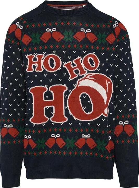 Produktbild s.Oliver Strickpullover Weihnachtspullover aus Baumwolle (M)