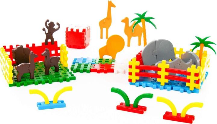 Produktbild Polesie Waffle constructor ZOO, 228 el