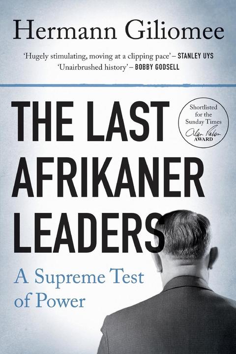 Produktbild The Last Afrikaner Leaders (Englisch, Hermann Giliomee, 2012)