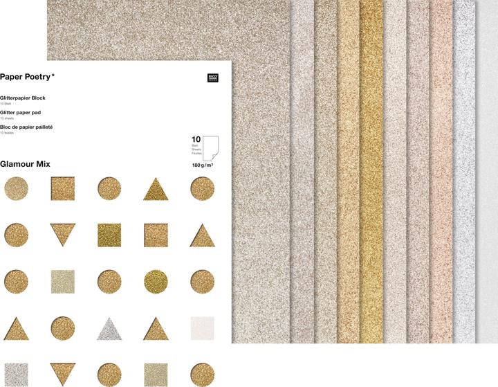 Produktbild Rico Design Poetry Glamour (180 g/m², 1 x)