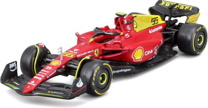 Actual product image Bburago Ferrari F1-75 Monza Special Edition 1/43 C. Sainz