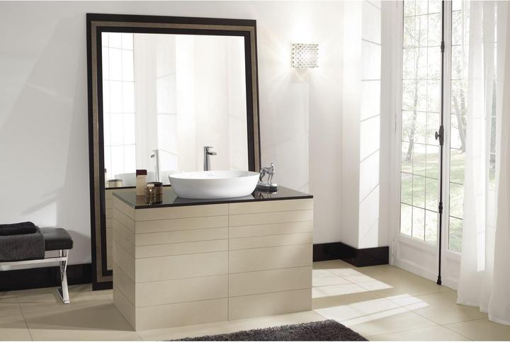 Actual product image Villeroy & Boch Countertop washbasin Artis 61 cm white with CeramicPlus coating 419861R1 (410 mm, 610 mm)