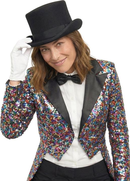 Produktbild Thetru Glitzer Damenfrack (L)