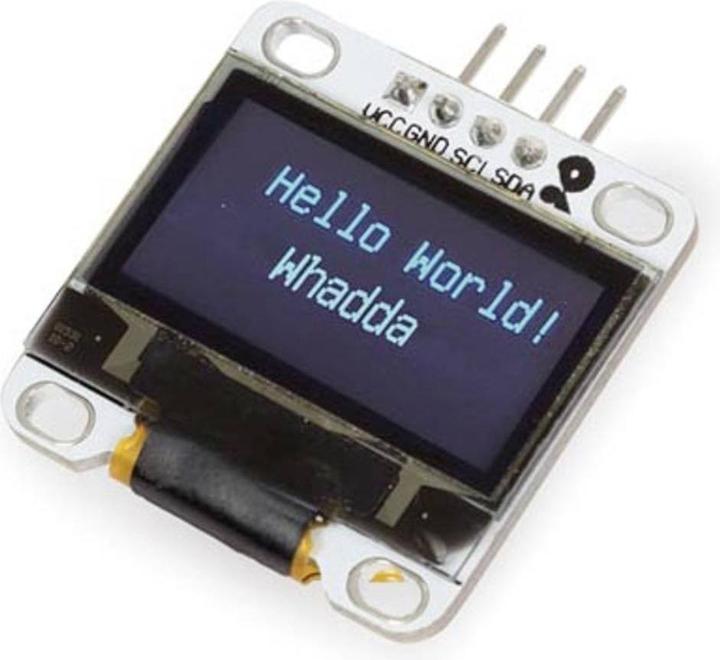 Produktbild Whadda 0.96-Zoll-OLED-LED-Bildschirm mit I2C