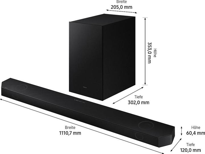 Produktbild Samsung HW-Q710B/ZG (330 W, 3.1.2 Kanal)
