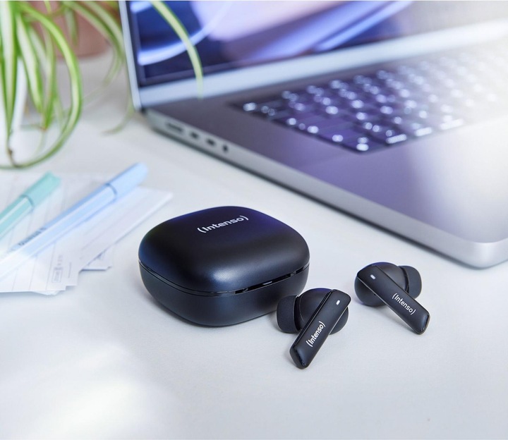 Produktbild Intenso True Wireless Kopfhörer Buds Pro T500AE schwarz (ANC, 9 h, Kabellos)