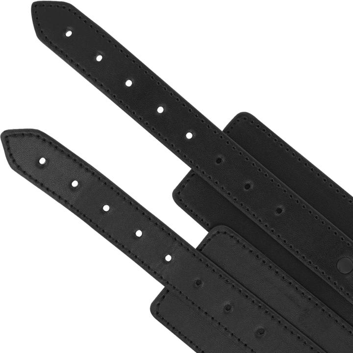 Actual product image Intense Fetish Tobilleras De Cuero Vegano